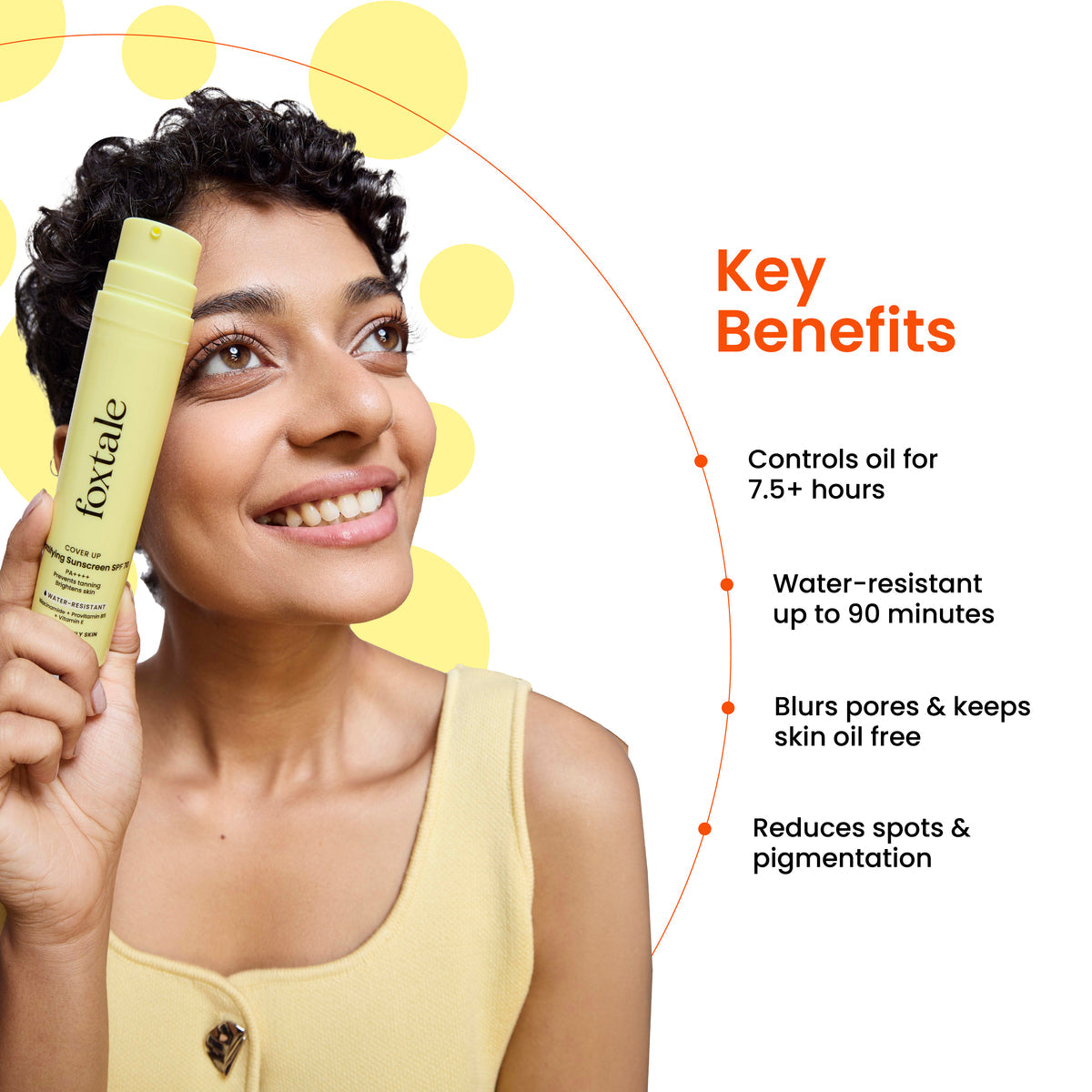 Foxtale SPF 70 Matte Finish Sunscreen