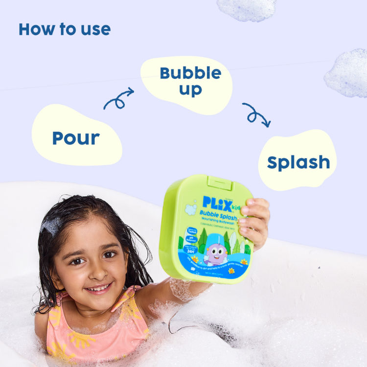 Plix Kids Bubble Splash Body Wash (280ml)