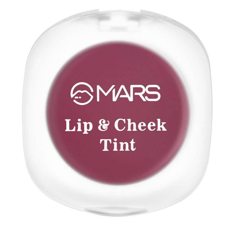 MARS Lip & Cheek Tint for Bold Pop Color (06-Dark Fuschia)