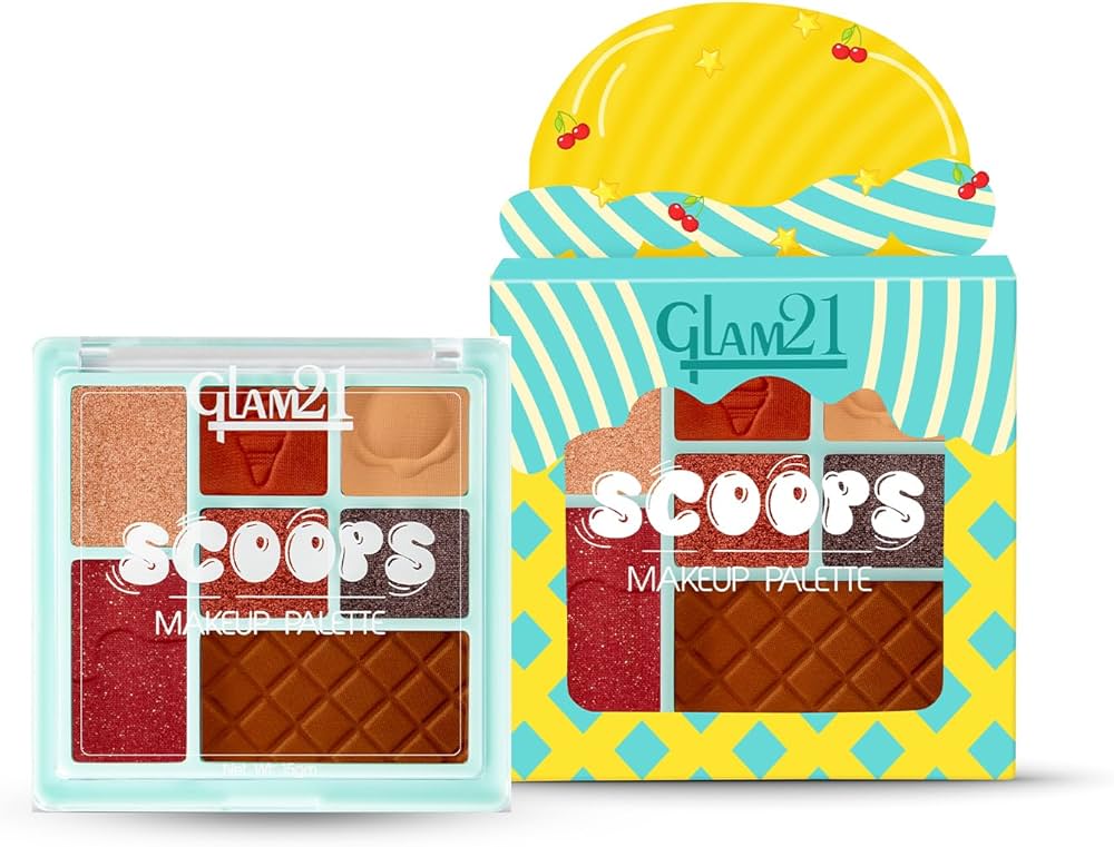 Glam21 Scoops Makeup Palette (03Sundae Fundae)