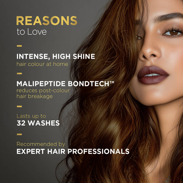 BBlunt Salon Secret High Shine Conditioning Hair Colour - Honey Light Golden Brown (130g)