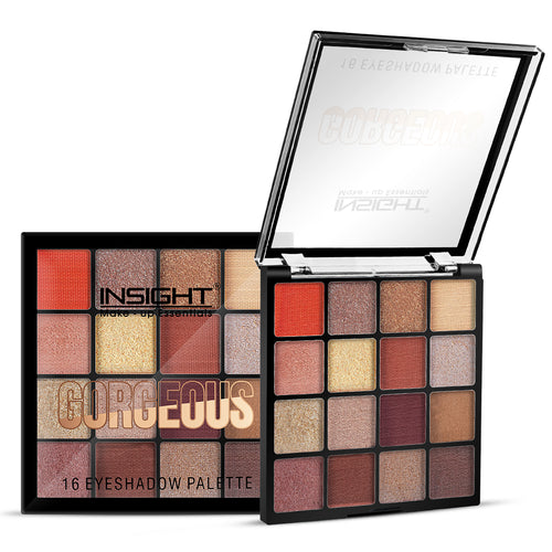 Insight cosmetics Gorgeous 16 Eyeshadow Palette (Retro Vibes)