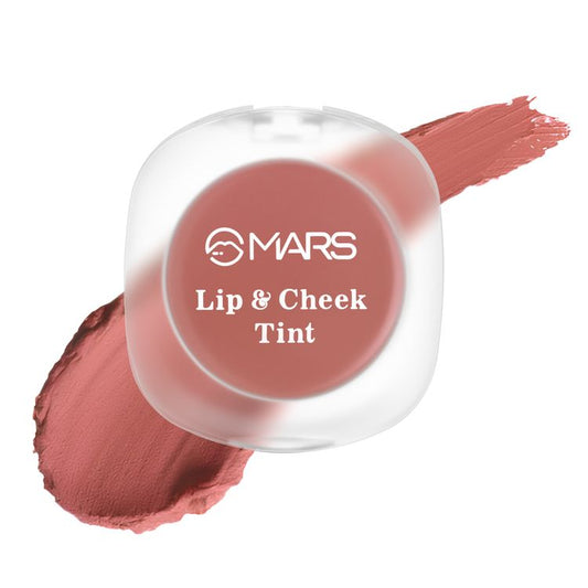 MARS Lip & Cheek Tint for Bold Pop Color (02-Sunset Coral)