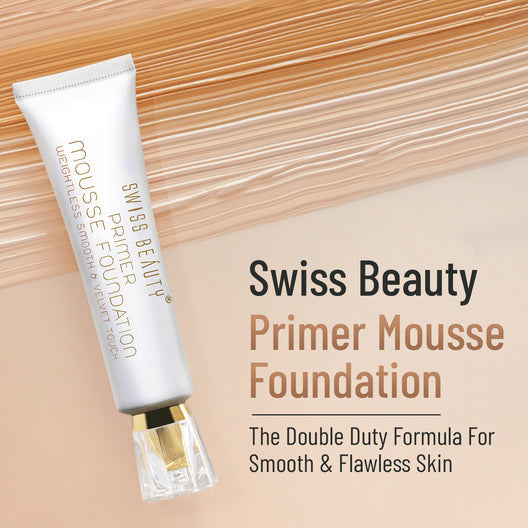 Swiss Beauty Primer Mousse foundation 06(Medium-Beige)