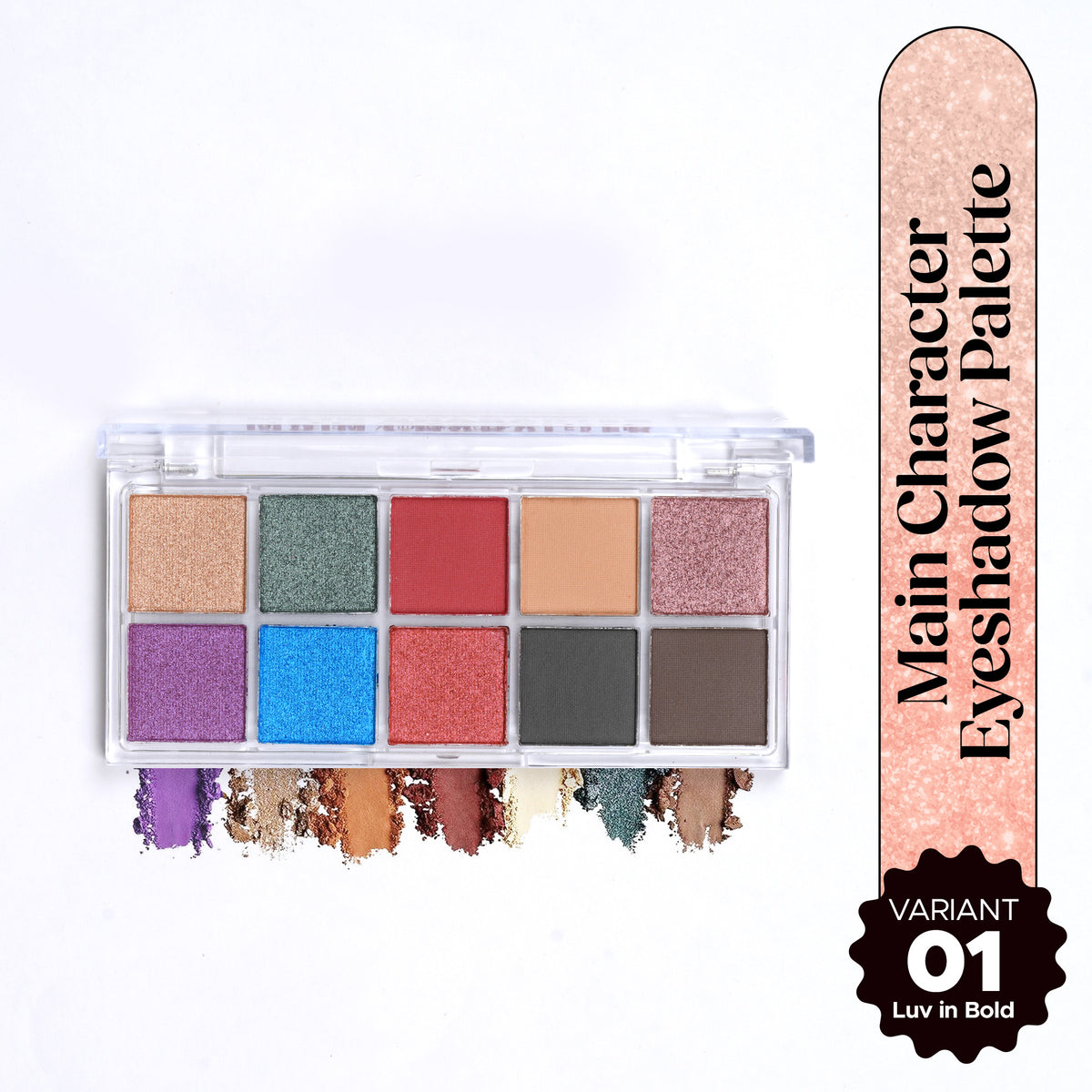 Hilary Rhoda Main Character Eyeshadow Palette (Luv in Bold 01)