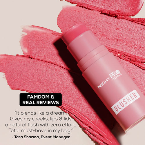 Insight professional Blusher  (01 Peachy Lush)