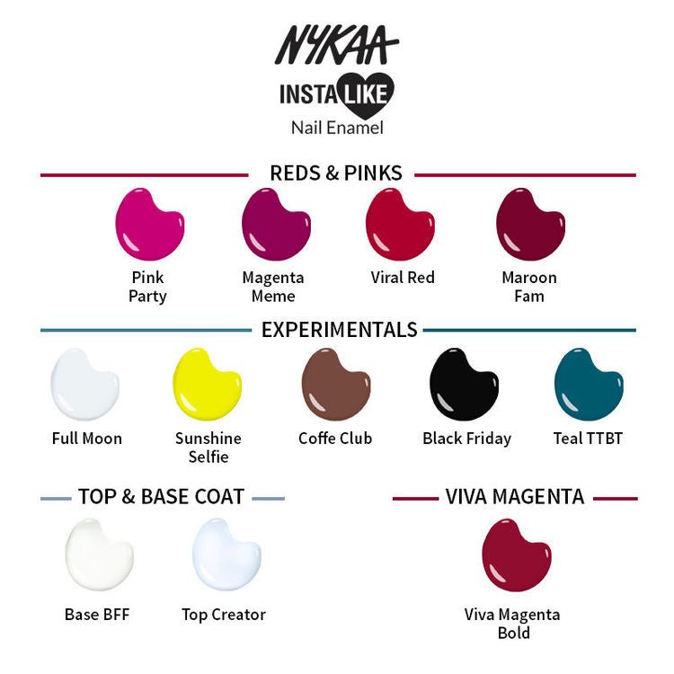 Nykaa InstaLike Long Lasting Nail Enamel - Nature Escape 357 (9ml)