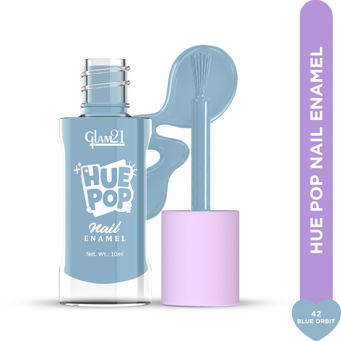 Glam21 Hue Pop Nail Paint / 42 Blue Orbit