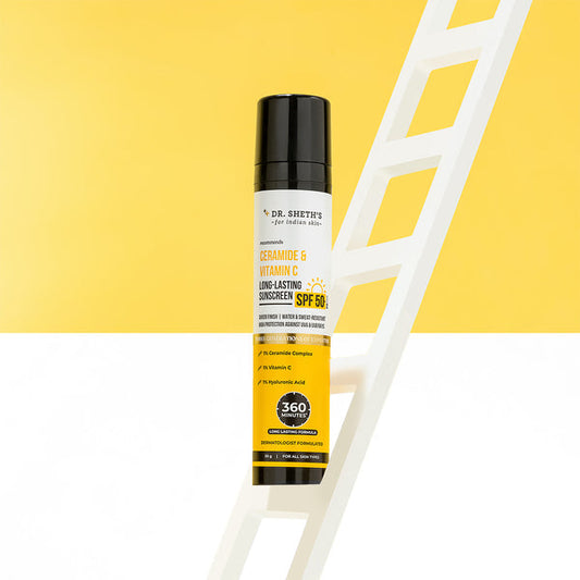 Dr. Sheth's Sunscreen Ceramide & Vitamin C Long Lasting Sunscreen - 50gm