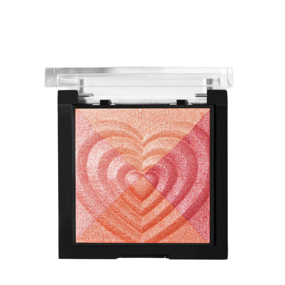 Insight Cosmetics Glow Play Blush & Highlighter (4 IN 1) (Flamingo)