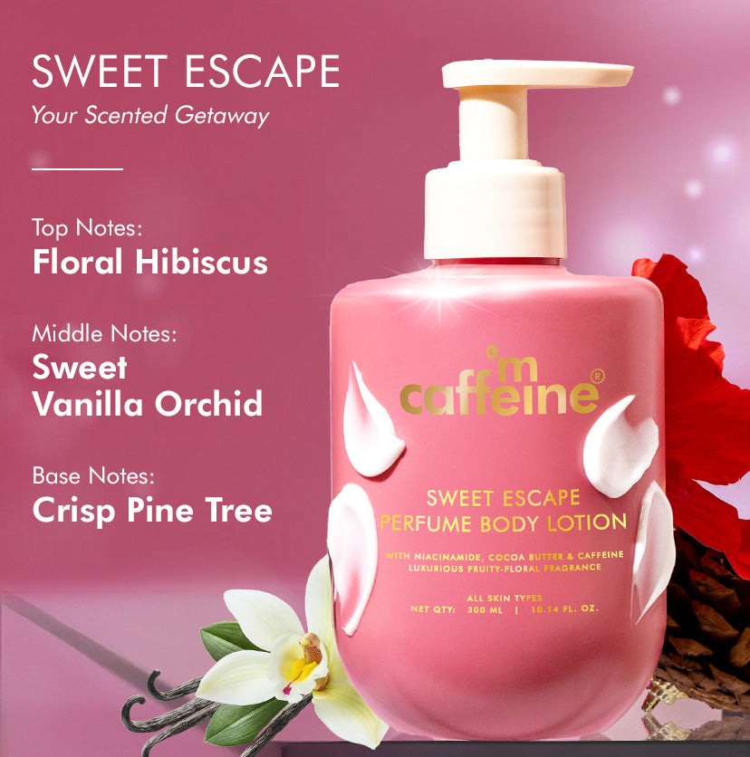 Mcaffeine Sweet Escape Perfume Body Lotion - 300ml