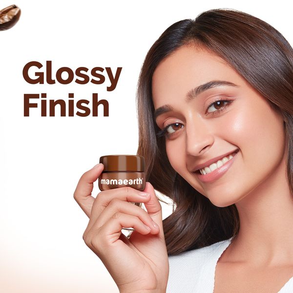 Mamaearth Cocoa Moisture Therapy Lip Balm with Cocoa Butter & Coffee for Dry & Chapped Lips 15 g