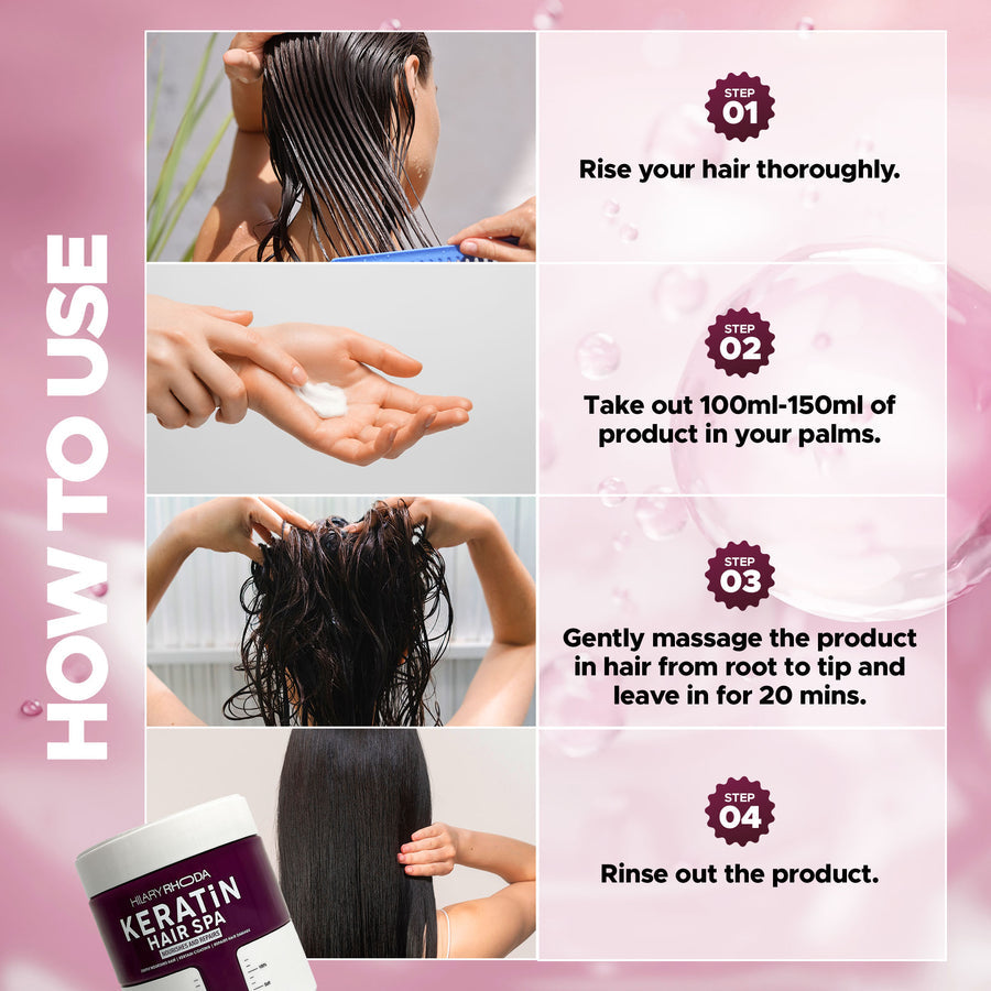 Hilary Rhoda Keratin Hair Spa 1000ml
