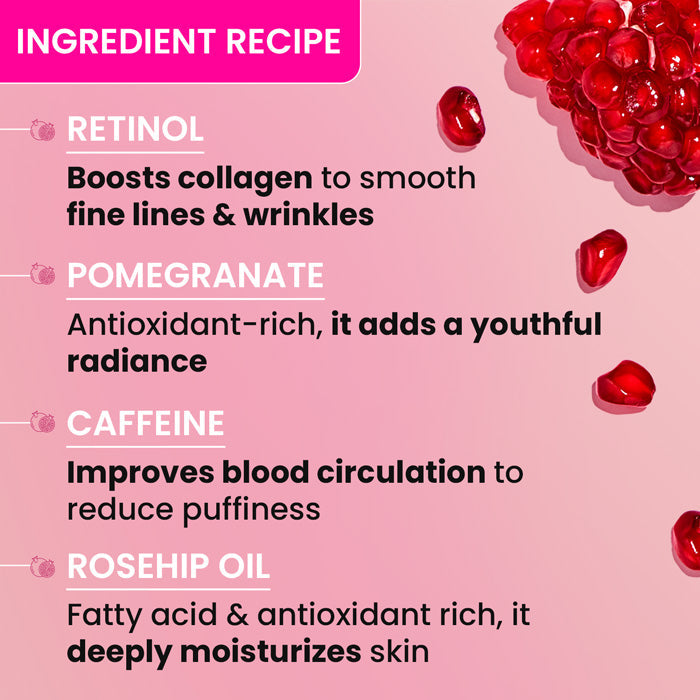 Dot & Key Pomegranate + Retinol Eye Cream for Dark Circles(20ml)