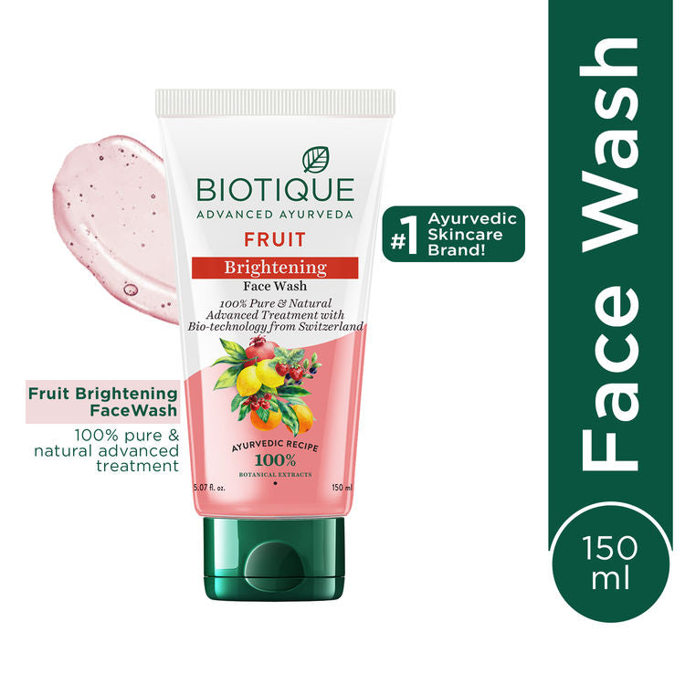 Biotique Fruit Brightening Face Wash (150 ml)