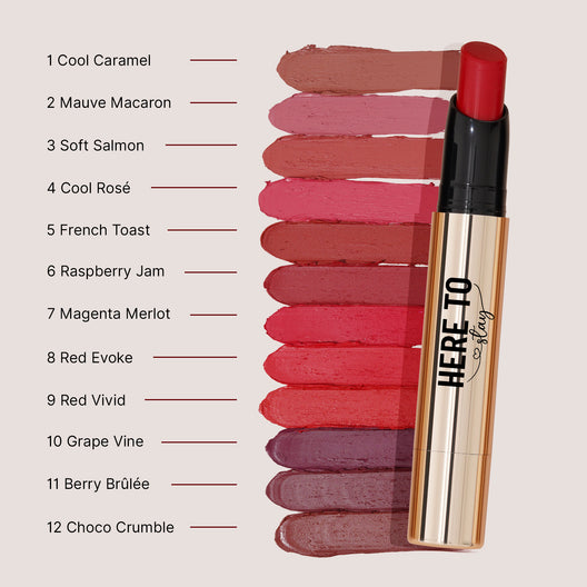 Swiss Beauty Select Here To Stay Lip Crayon (06 Raspberry Jam)