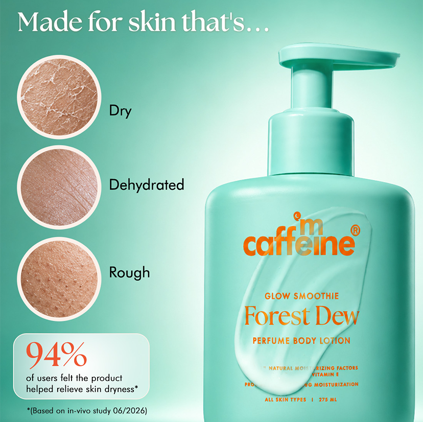 Mcaffeine Forest Dew Serum Perfume Body Lotion - 275ml