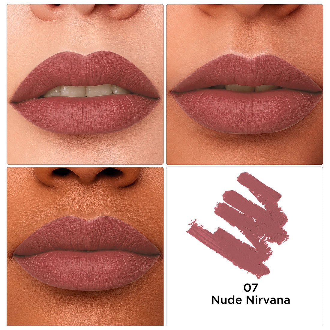 Glam21 Lip Talk Ceramide Lipstick / 07 Nude Nirvana