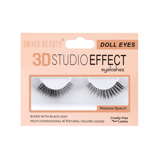 Swiss Beauty 3D Studio Effect Eyelashes(Doll-Eyes)
