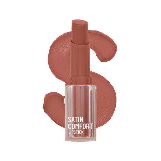 Swiss Beauty Satin Comfort Lipstick 01(Barely Nude)