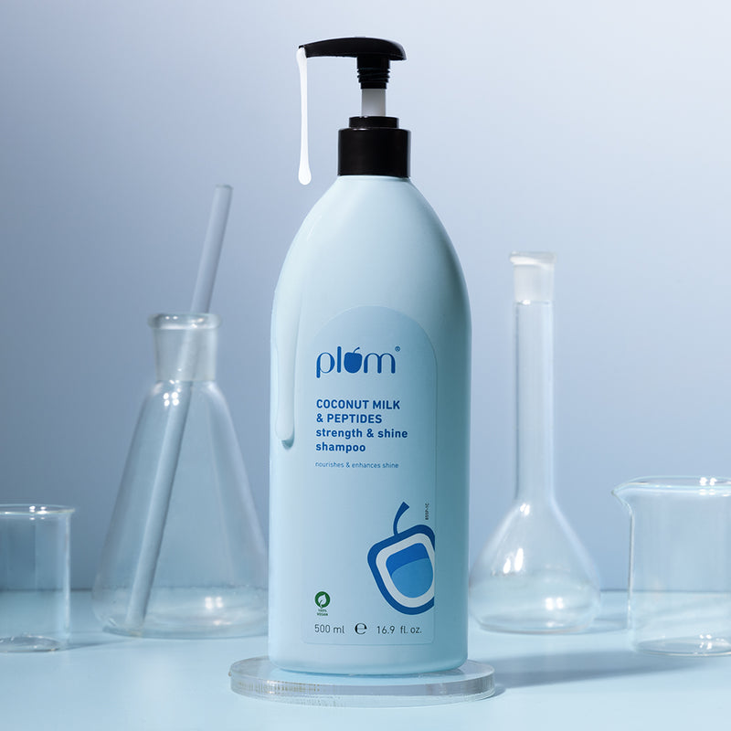 Plum Coconut Milk & Peptides Shampoo (500ml)