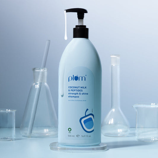 Plum Coconut Milk & Peptides Shampoo (500ml)