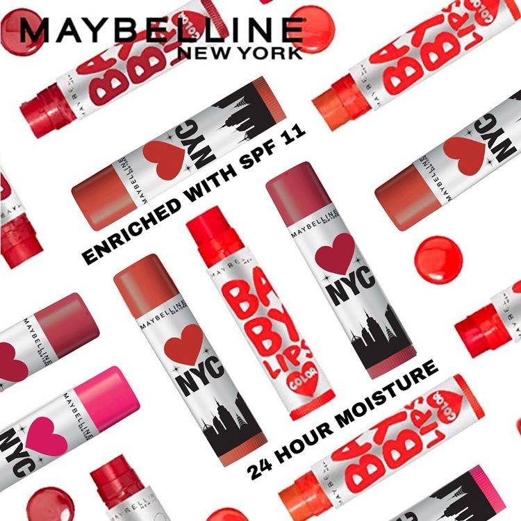 Maybelline Baby Lips Loves NYC Lip Balm with SPF 11 Up to 24H Moisture(Brooklyn Bronze)