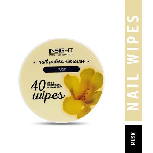 Insight cosmetics Nail Polish Remover Wipes - 40 (Musk)