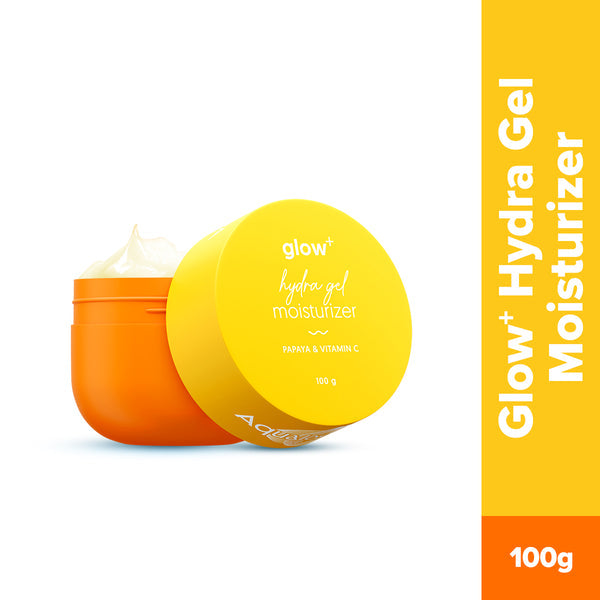Aqualogica Glow+ Hydra Gel Moisturizer with Vitamin C & Papaya - 100 g