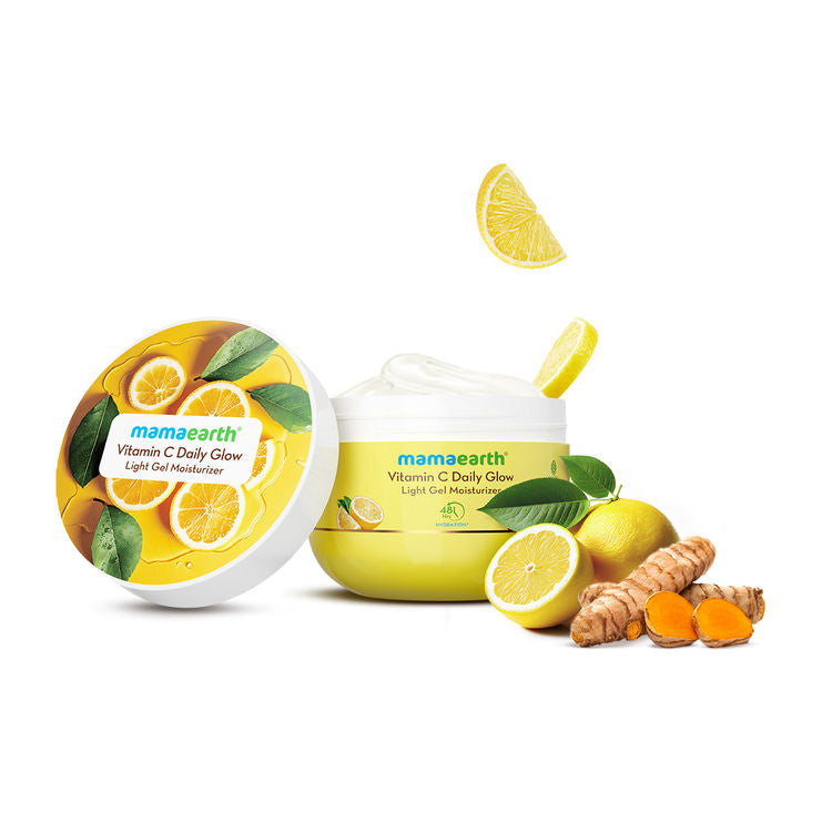 Mamaearth Vitamin C Daily Glow Light Gel Moisturizer (200g)