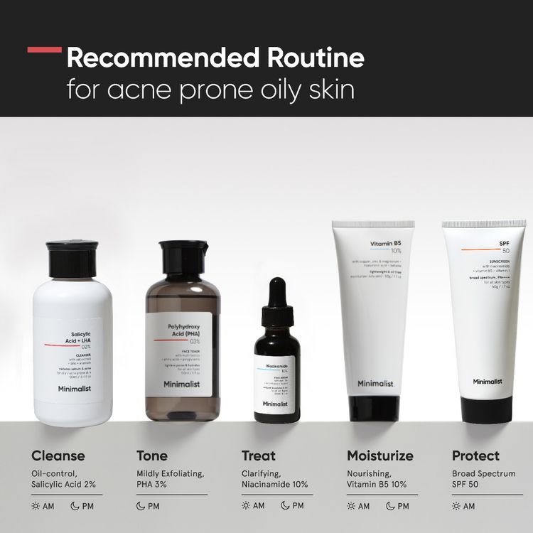 Minimalist 2% Salicylic Acid + LHA Face Cleanser With Zinc For Reducing Sebum & Acne
(100 ml)