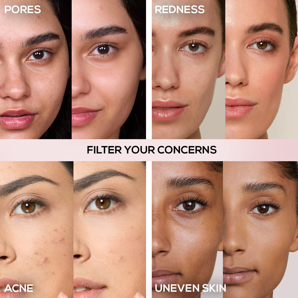 RENEE Bollywood Filter Pore Minimising Blurring Liquid Foundation With Matte Finish & Full Coverage (4 Cocoa Cloud)