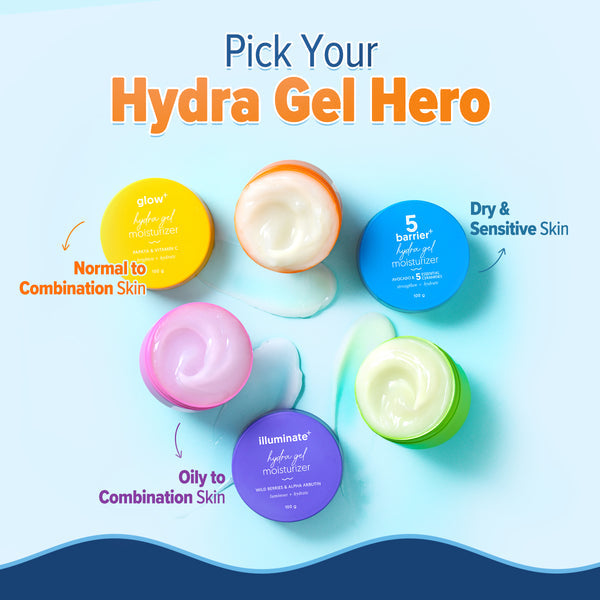 Aqualogica Glow+ Hydra Gel Moisturizer with Vitamin C & Papaya - 100 g