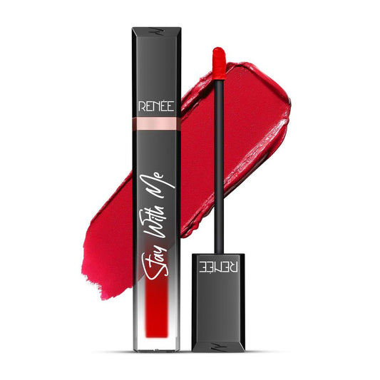 RENEE Stay With Me Matte Liquid Lipstick (03 Rage of Red)