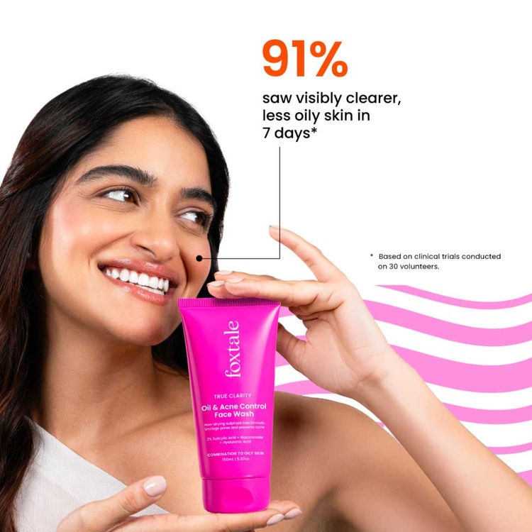 Foxtale True Clarity Oil And Acne Control Face Wash
(150ml)