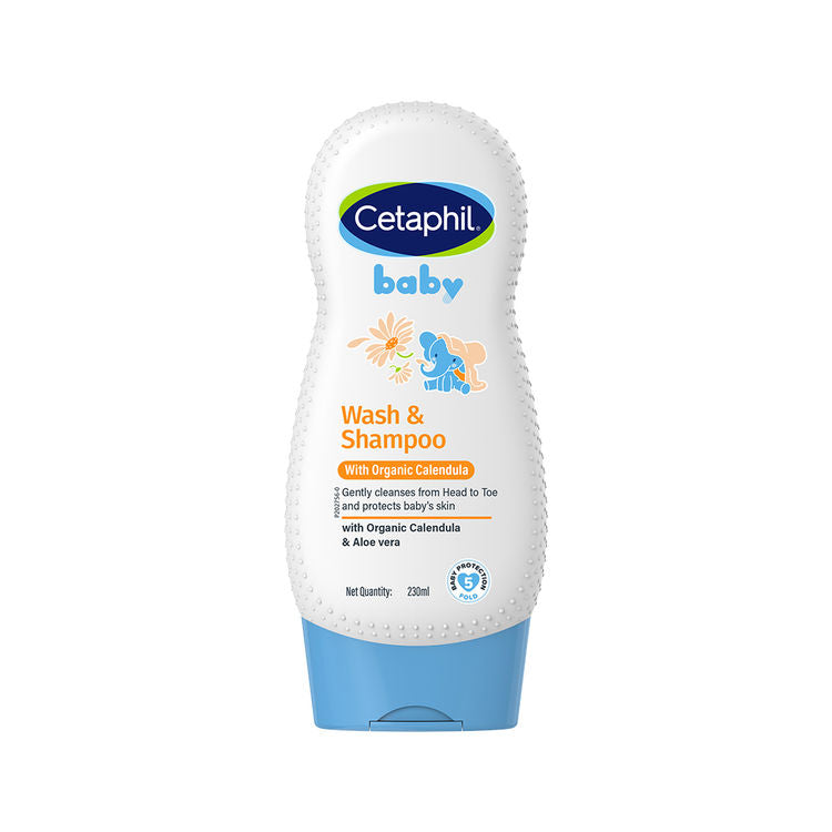Cetaphil Baby Gentle Wash With Organic Calendula (230ml)