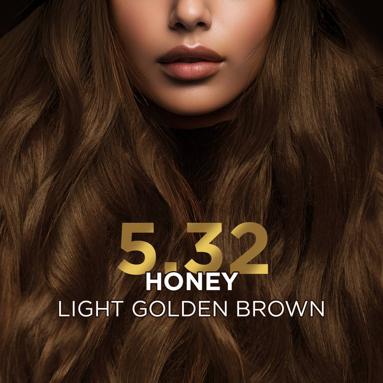 BBlunt Salon Secret High Shine Conditioning Hair Colour - Honey Light Golden Brown (130g)