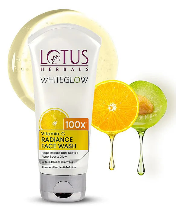 Lotus Herbals White Glow Vitamin C Radiance Facewash 50g