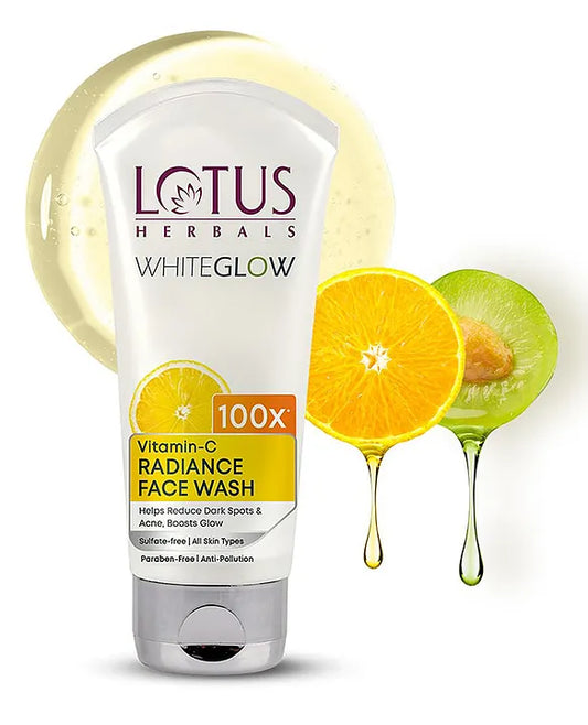 Lotus Herbals White Glow Vitamin C Radiance Facewash 50g