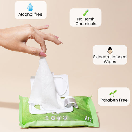 Insight cosmetics WET WIPES (30 WIPES) (Ice Fresh)