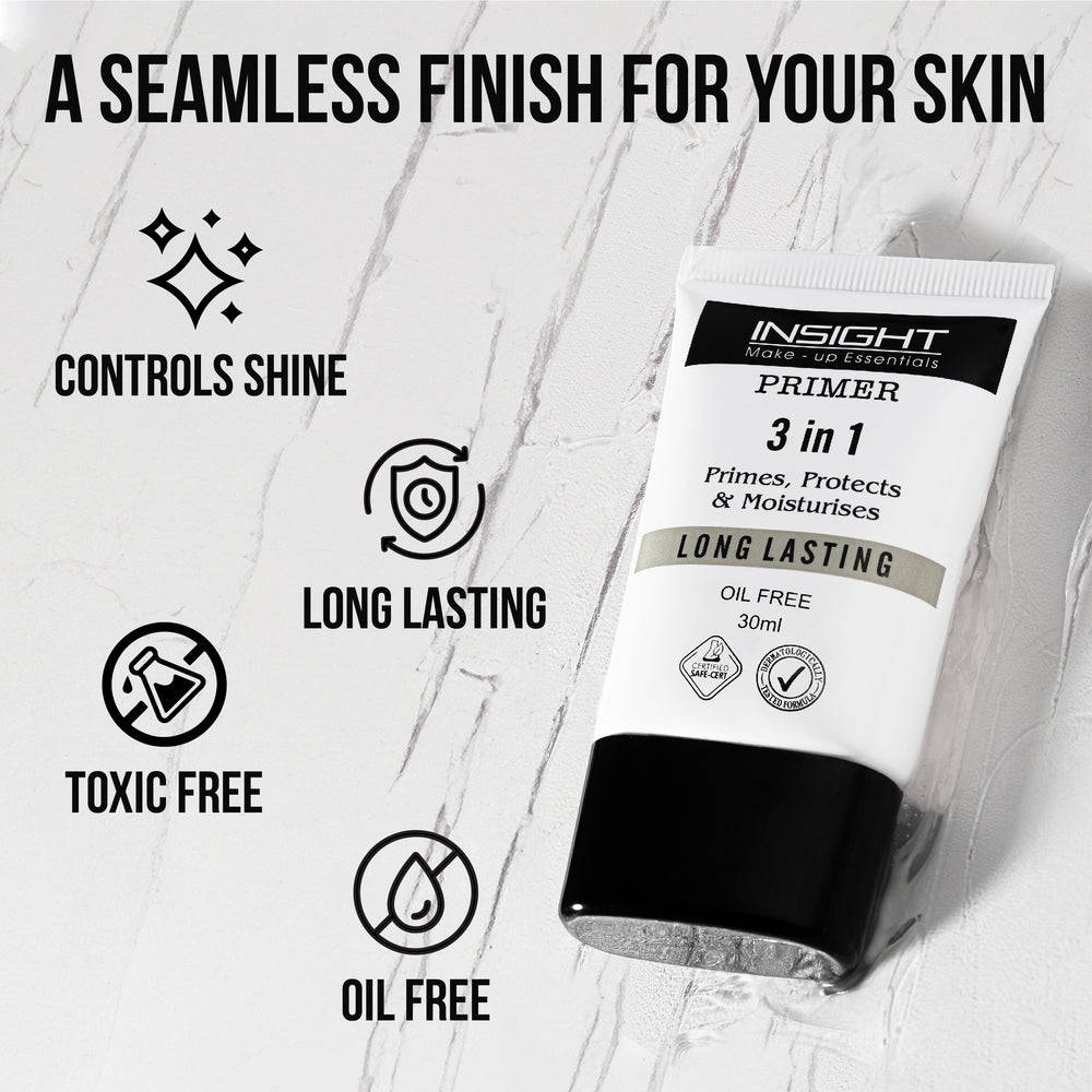 Insight cosmetics 3 In 1 Long Lasting Primer (30ml)