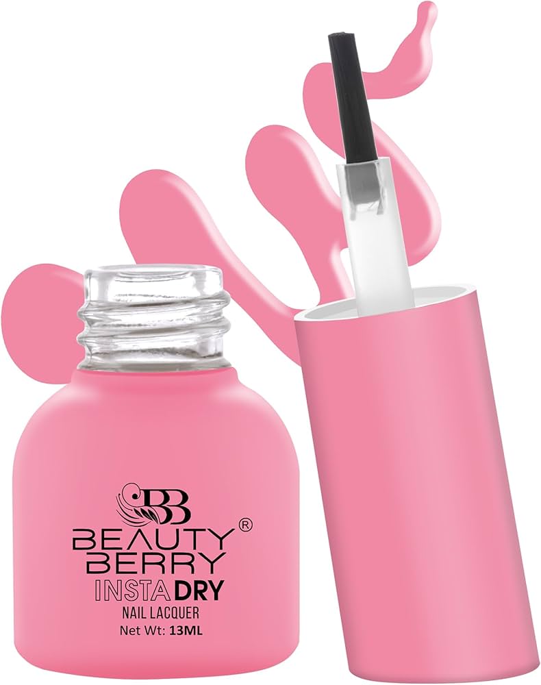 Beauty Berry Insta Dry Nail Lacquer (PRINCESS PINK-15)