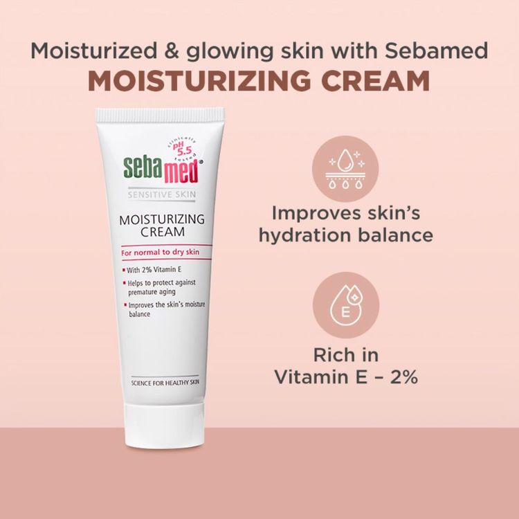 Sebamed Moisturizing Cream - For Normal to dry skin
(50ml)