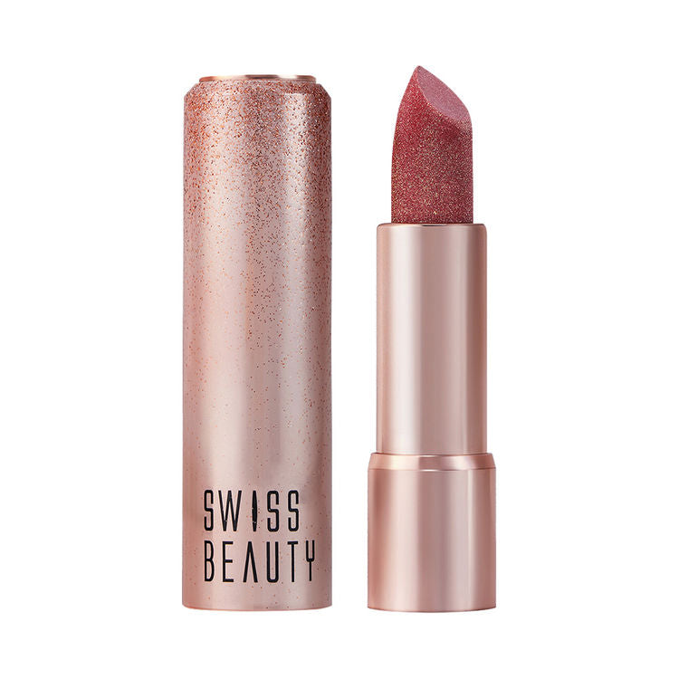 Swiss Beauty More Than Glitter Lipstick (2 Glitz Pink)