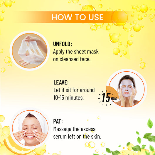 Swiss Beauty Lemon & Vitamin C Sheet Mask