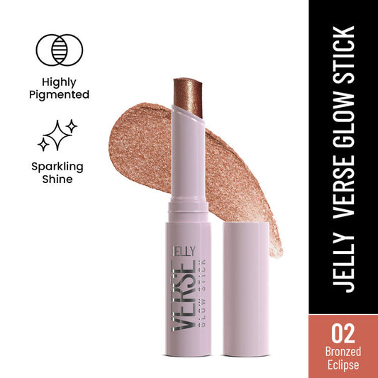 Swiss Beauty Jelly Verse Glow Eyeshadow Stick (02 Bronzed Eclipse)