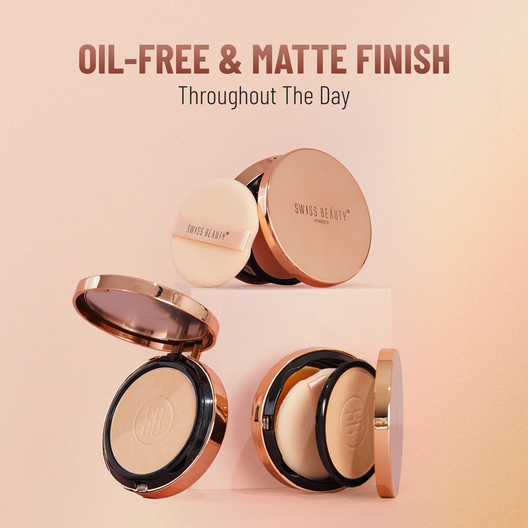 Swiss Beauty Silky and Smooth Powder with SPF-15  (01 Nude-Beige)