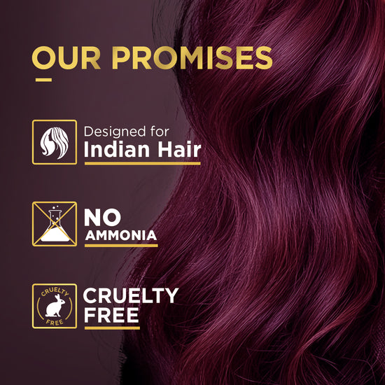 BBLUNT High Shine Conditioning Hair Colour - Wine Deep Burgundy (Shade 4.20)