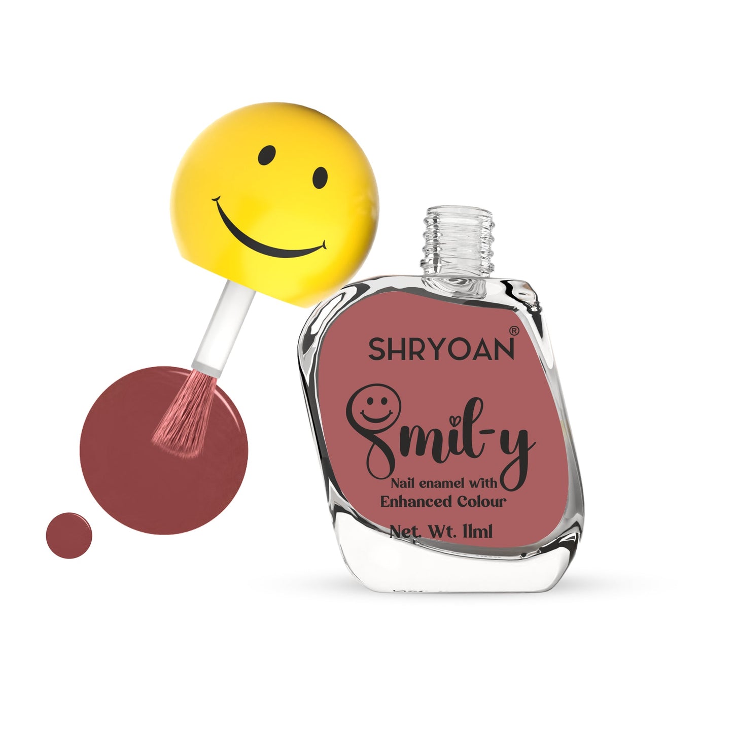Shryoan Ultra Glossy Nail Paint(Coral Tree)