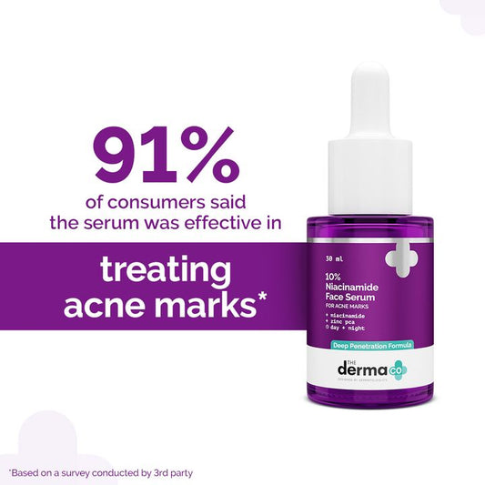 The Derma Co 10% Niacinamide Face Serum with 2% Zinc PCA - 30ml